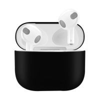 Husă din silicon pentru Airpods 3 - Neagră