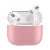 Husă de silicon pentru Airpods 3 - Roz