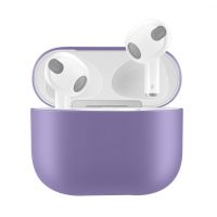 Husă de silicon pentru Airpods 3 - Mov