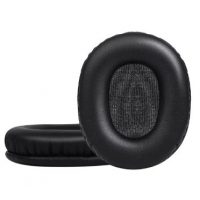 Căști de schimb pentru căștile Audio Technica ATH-M50, M50X, M50XBT, M50RD, M40X, M30X, M20X, MSR7 și SX1 - Negre, piele