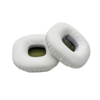 Căști de urechi din piele de înlocuire pentru căștile Marshall Major I, II - Albe