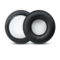 Căști de urechi din piele de înlocuire pentru căștile Skullcandy HESH 1 și 2 - Negre cu interior gri