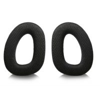 Casti de schimb pentru căști Sennheiser GSP 300, 301, 302, 303, 350 și 370 - Negru, material textil