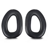 Casti de schimb pentru căști Sennheiser GSP 300, 301, 302, 303, 350 și 370 - Negru, piele