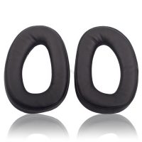 Casti de schimb pentru căști Sennheiser GSP 300, 301, 302, 303, 350 și 370 - Negru, piele