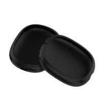 Capace pentru căști Apple AirPods Max - Negre, din silicon