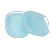 Huse pe Apple AirPods Max - Albastru neon, silicon