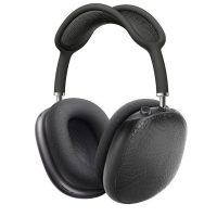 Capace pentru căștile Apple AirPods Max - Negre, din piele modelată