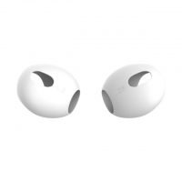 Capace din silicon de rezervă pentru căștile Apple AirPods 3 - Albe