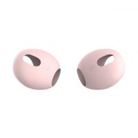 Capace din silicon de rezervă pentru căștile Apple AirPods 3 - Roz