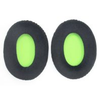 Bucăți de schimb pentru căștile Kingston HyperX Cloud II - Negre cu interior verde, din catifea