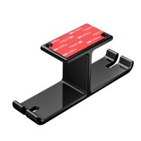 Urmărește suportul din aluminiu pentru două căști cu cablu - negru