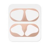Autocolante împotriva prafului pentru carcasa AirPods 1 și 2 - Roz auriu
