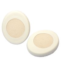 Căști de rezervă pentru căști Sennheiser HD2.30G, HD2.30i, HD2.10, HD2.20S, HD 100 - Alb, din piele