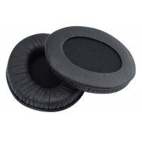 Burete de schimb pentru căști Sennheiser HD202, 212, 437, 447, 457, 477, 497 - Negru, din piele