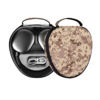 Carcasă pentru căști Apple AirPods Max cu mod de economisire a energiei - Khaki