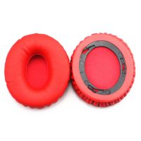 Piese de schimb pentru căști Beats Solo HD și Beats Solo 1.0 - Roșu, din piele