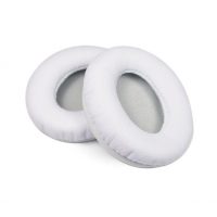 Piese de schimb pentru căști Beats Solo HD și Beats Solo 1.0 - Alb, din piele