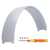 Cadran pentru căști Beats Studio 2.0 și Beats Studio 3.0 Partea superioară - alb lucios, plastic