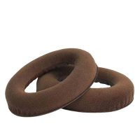 Căptușeala pentru căști Sennheiser HD515, 518, 555, 595, 598, 558, PC360 - Maro, din velur