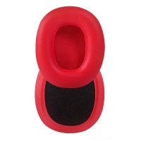 Căști de schimb pentru căști Edifier W800BT, W808BT, K800, K830, K815P, G1 - Roșii, din piele