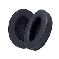 Piese de schimb pentru căști Sennheiser HD300, 300BT, 400S, 458BT, 4.40BT, 4.50BT, 4.50BTNC - Negru, piele