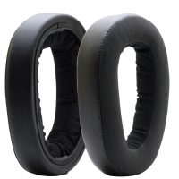 Căști de înlocuire pentru căști Sennheiser GSP500, 550, 600, 670 - negre mate, din piele și neopren