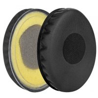 Căști de înlocuire pentru căști Sennheiser HD218, 219, 220, 228, 229 - negre, din piele