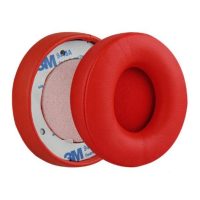 Pahare de schimb pentru căști Beats Solo Pro Wireless, Beats Solo Pro - Roșii, din piele