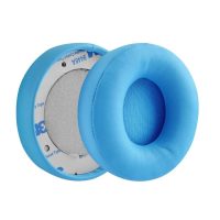 Pahare de schimb pentru căști Beats Solo Pro Wireless, Beats Solo Pro - Albastru deschis, din piele