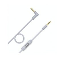 Cablu audio cu microfon pentru căști Beats Dr. Dre Solo Studio 1.0, 2.0, 3.0, Pro, Pro Detox și Mixr - Gri