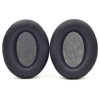 Căști de schimb pentru căști Audio Technica ATH-ANC7, ANC7B, ANC9, ANC27, ANC29 - Negre, din piele
