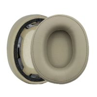 Căști de rezervă pentru căștile Audio Technica ATH-SR50, SR50BT - Bej, din piele