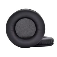Căști de rezervă pentru căștile Audio Technica ATH-A500X, A550Z, A900X, A990Z - Negre, din piele