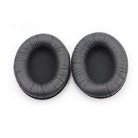 Piese de schimb pentru căști Sennheiser HD418, 419, 428, 429, 439, 438, 448, 449 - negre, din piele strălucitoare