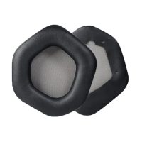 Piese de schimb pentru căști Asus Rog Strix Wireless, Strix 7.1, Strix 2.0, Strix PRO, Strix DSP - negre cu interior gri, din piele