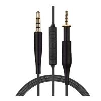 Cablu audio pentru căști AKG K450, K451, K452, K480, K490, K495, Q460 - negru cu panou de control