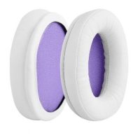 Urechile de înlocuire pentru căștile Kingston HyperX Cloud Alpha Gaming - Albe, din piele