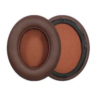 Urechile de înlocuire pentru căștile Edifier W855BT - Maro, din piele