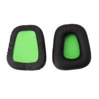 Căști de rezervă pentru căștile Razer Chimaera Electra V2 7.1 - Negre cu interior verde, din piele