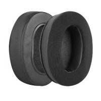 Căști de rezervă pentru căștile Razer Kaira Pro - Negre, din piele neoprenată