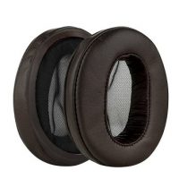 Căști de rezervă pentru căști Sony MDR-1ABT, 1RBT, 1RNC - Maro, din piele