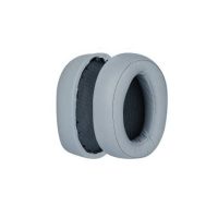 Casti de înlocuire pentru căștile Sony MDR-100A, MDR-100AAP, MDR-H600A - Albastre deschis, din piele