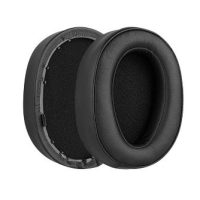 Casti de înlocuire pentru căști Sony MDR-100A, MDR-100AAP, MDR-H600A - Negre, din piele