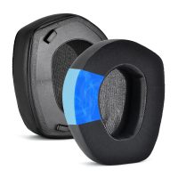 Căști de rezervă pentru căștile Sennheiser HDR165, 175, 185, 195 și RS165, 175, 185, 195 - Negre, cu gel răcoritor
