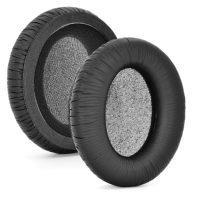 Casti de schimb pentru căști KRK KNS-6400, KNS-8400 - negre, din piele