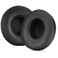 Cumpăn moldovească de înlocuire pentru căștile Beats Solo 4 - Negru, din piele