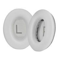 Capace de rezervă pentru căști Bose QuietComfort 45 - Albe, din piele