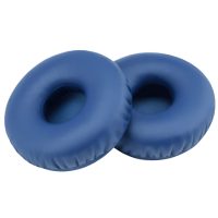Căști de schimb pentru căști Sony MDR-XB650BT, XB550AP și XB450 - Albastre, din piele