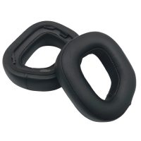 Căști de schimb pentru căști Corsair HS80 RGB - negre, din piele